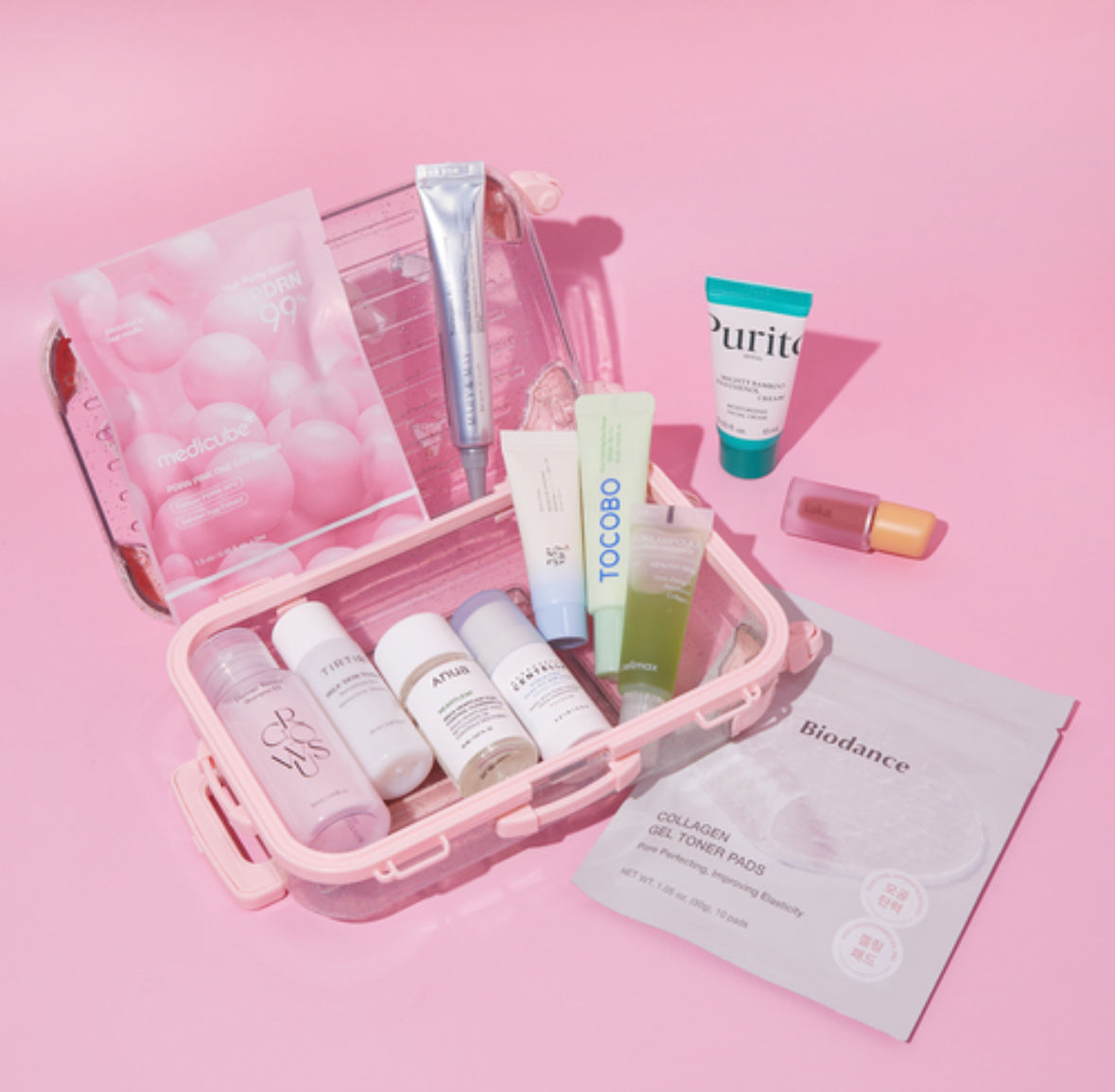 Maleta pequeña de skincare