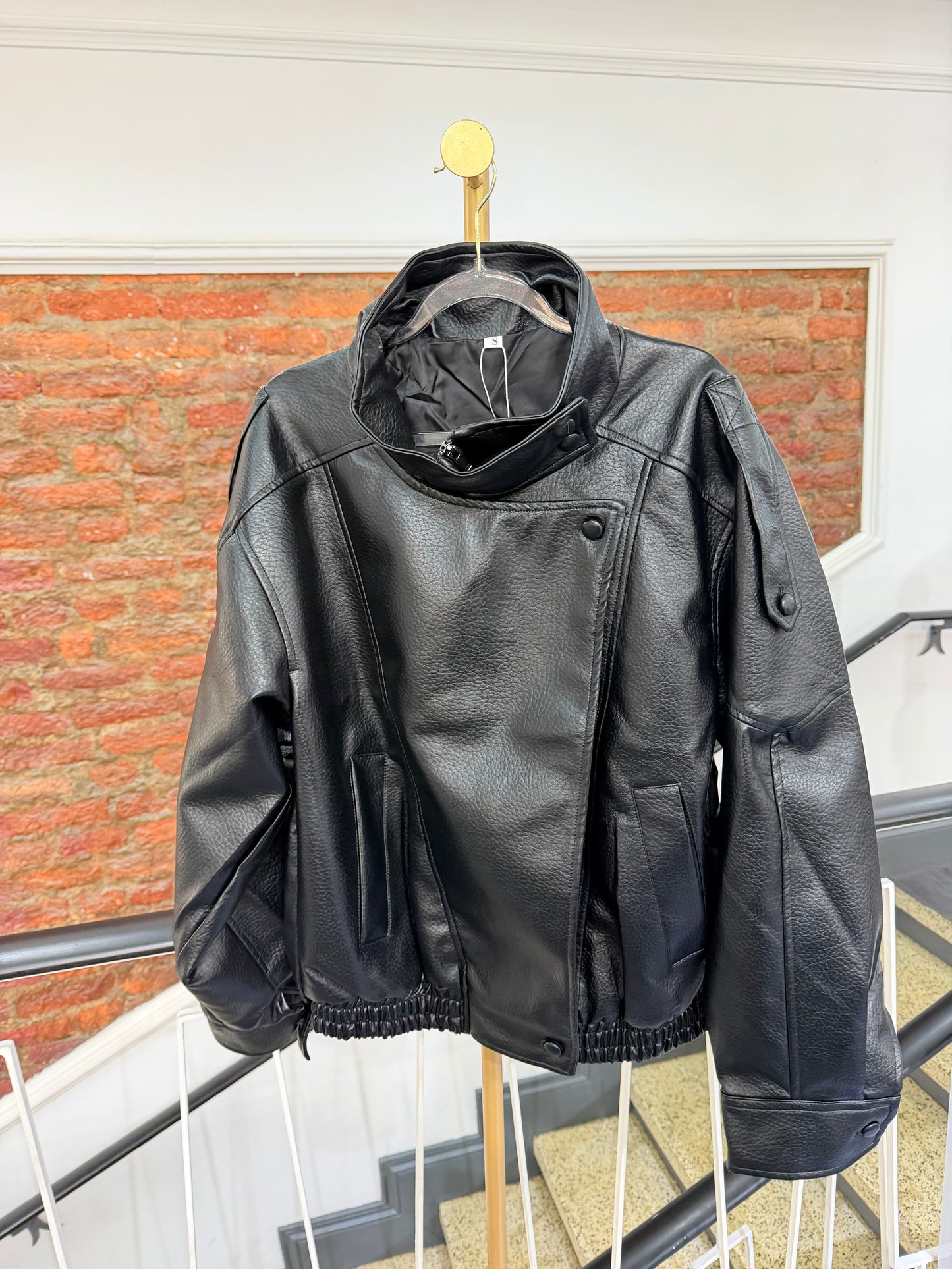 Leather jacket