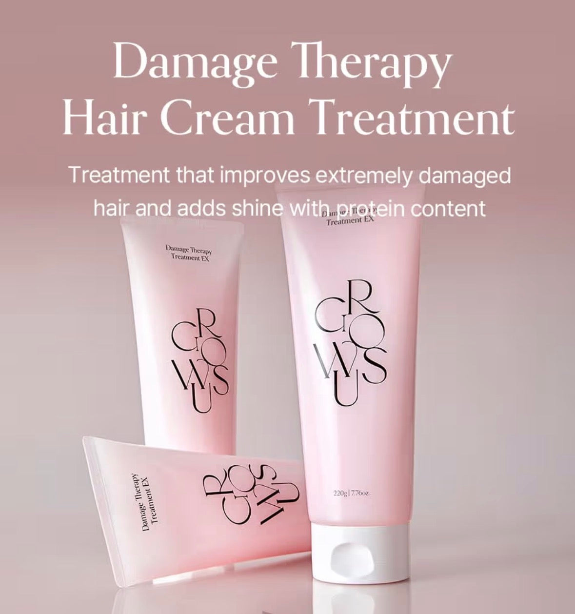 GROWUS Damage Therapy - Tratamiento capilar proteic
