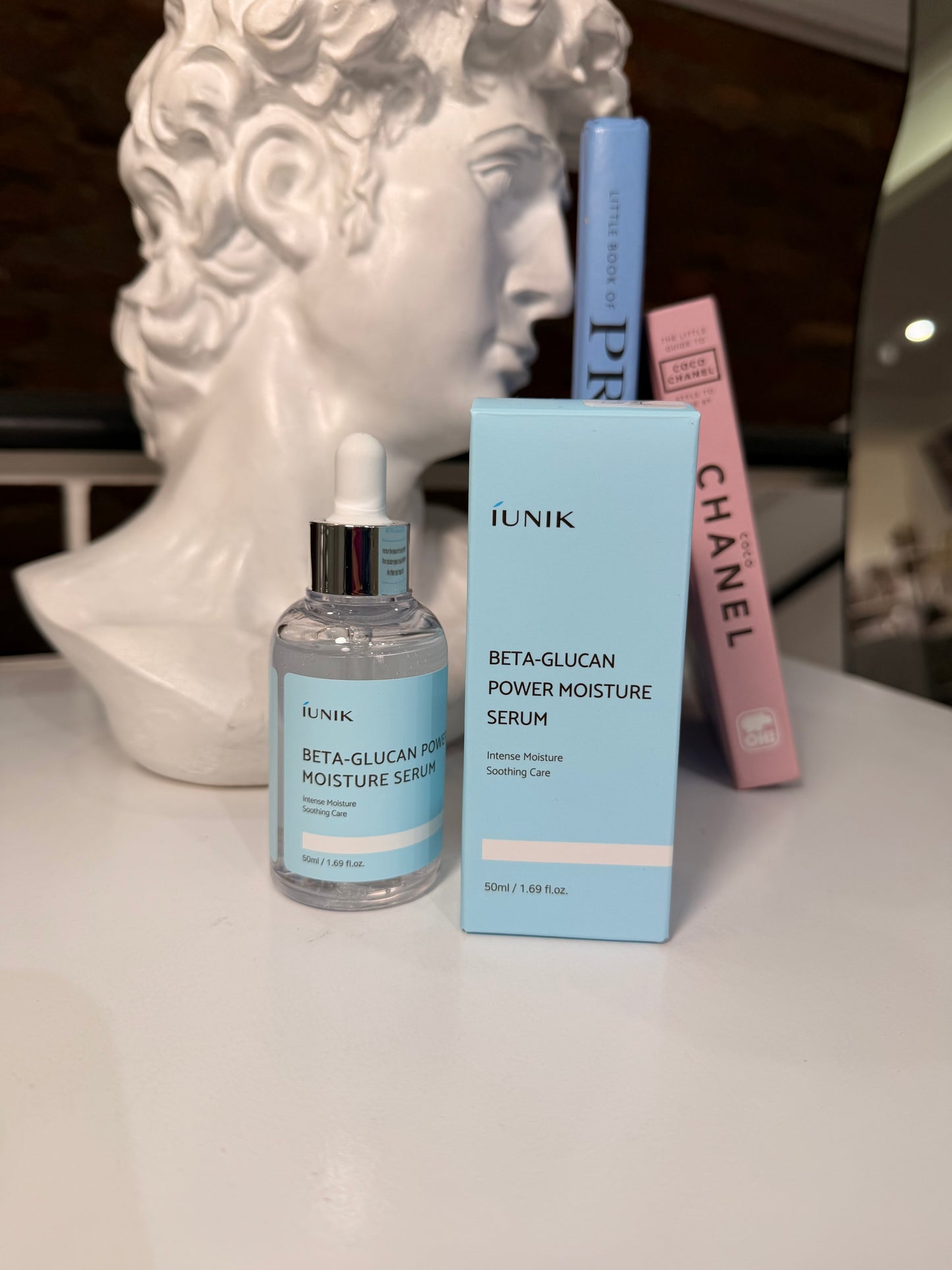 IUNIK Beta Glucan Power Suero Vegano de Humedad Profunda