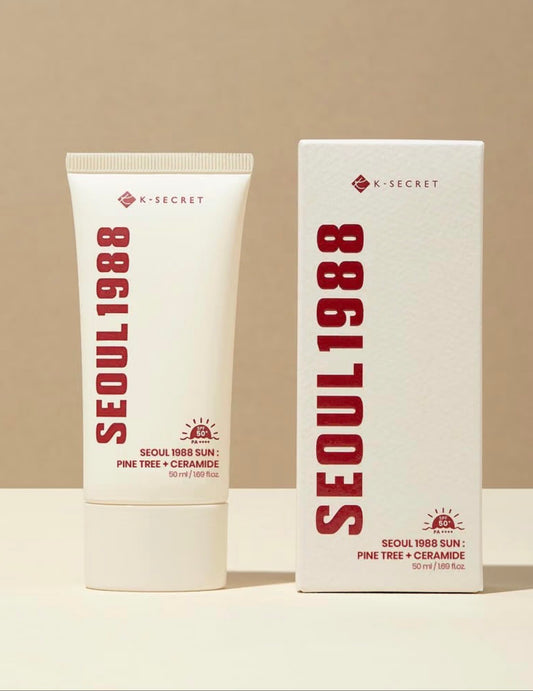 K-SECRET SEOUL 1988 SUN: Pine Tree + Ceramide (SPF 50+ PA++++)