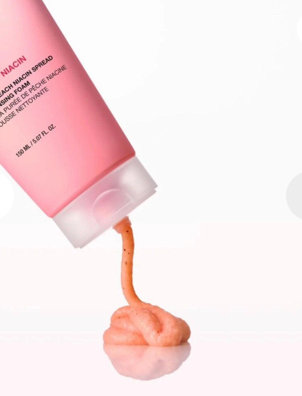 Anua Peach Niacin Spread Cleansing Foam