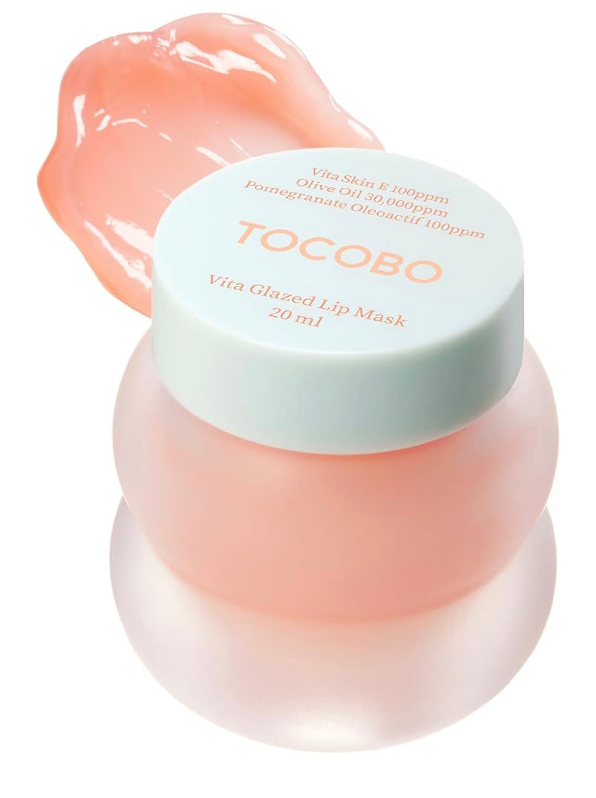 TOCOBO Vita Glazed Lip Mask -Exfoliante labial vegano