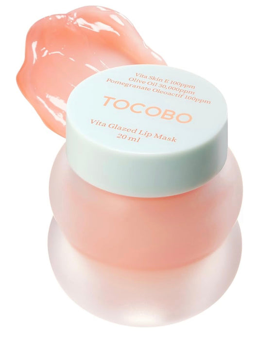 TOCOBO Vita Glazed Lip Mask -Exfoliante labial vegano