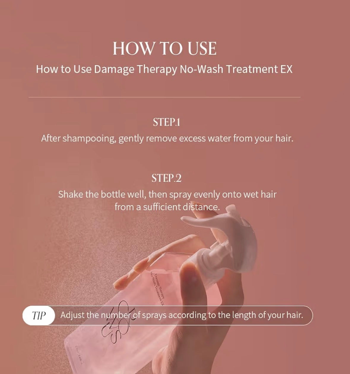 GROWUS Damage Therapy Tratamiento sin lavado