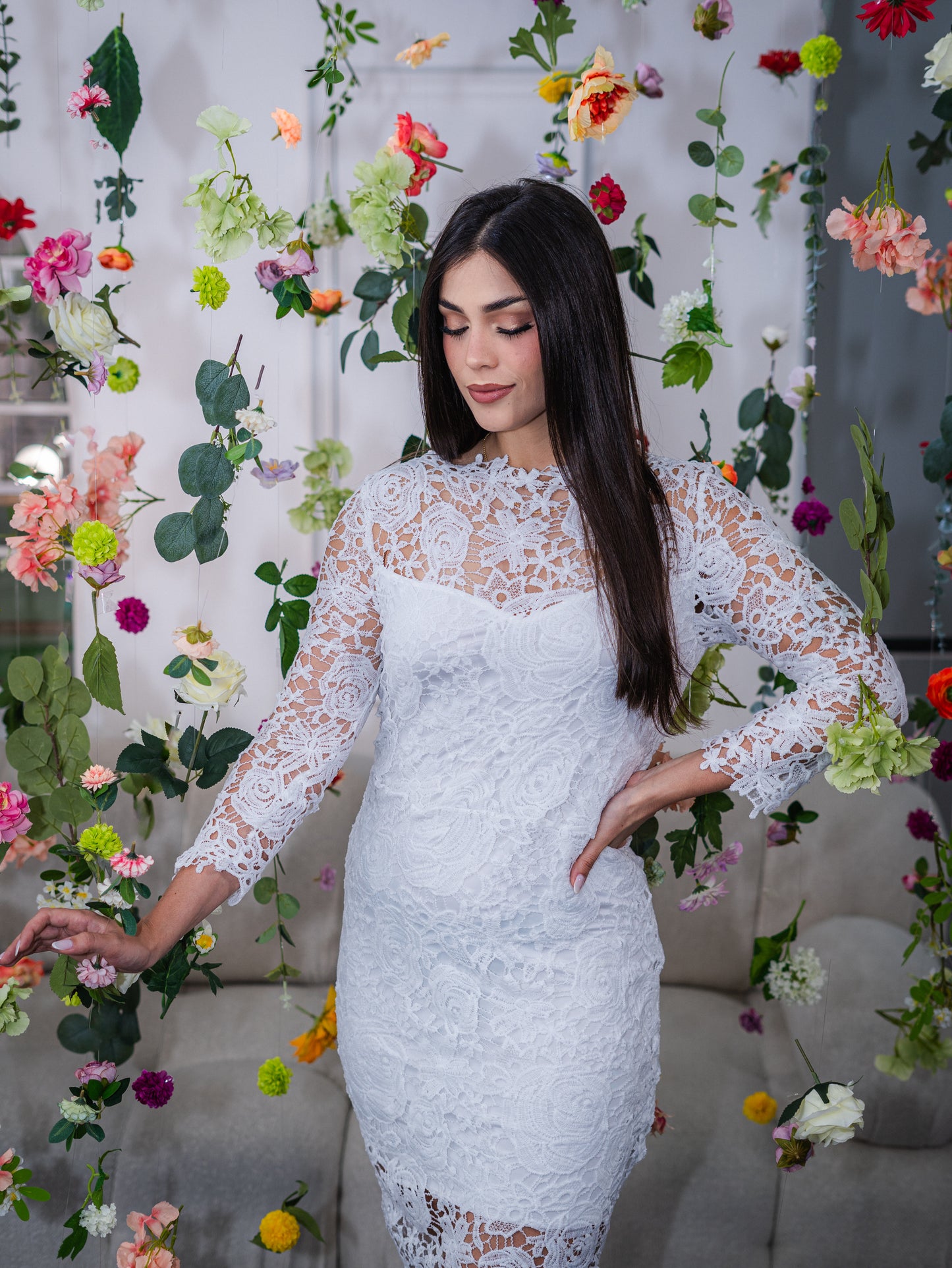 Vestido Midi Torchon