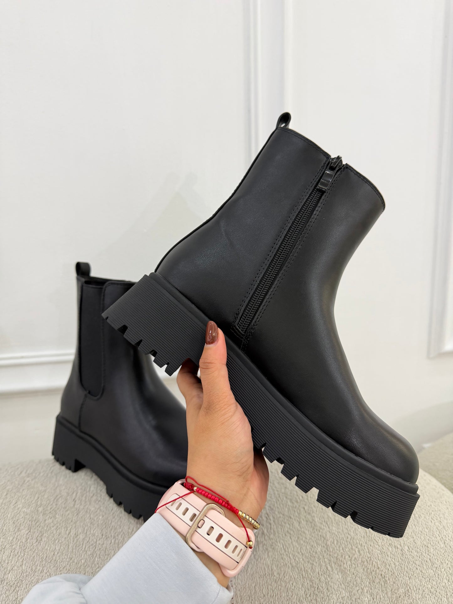 Botas combat negras
