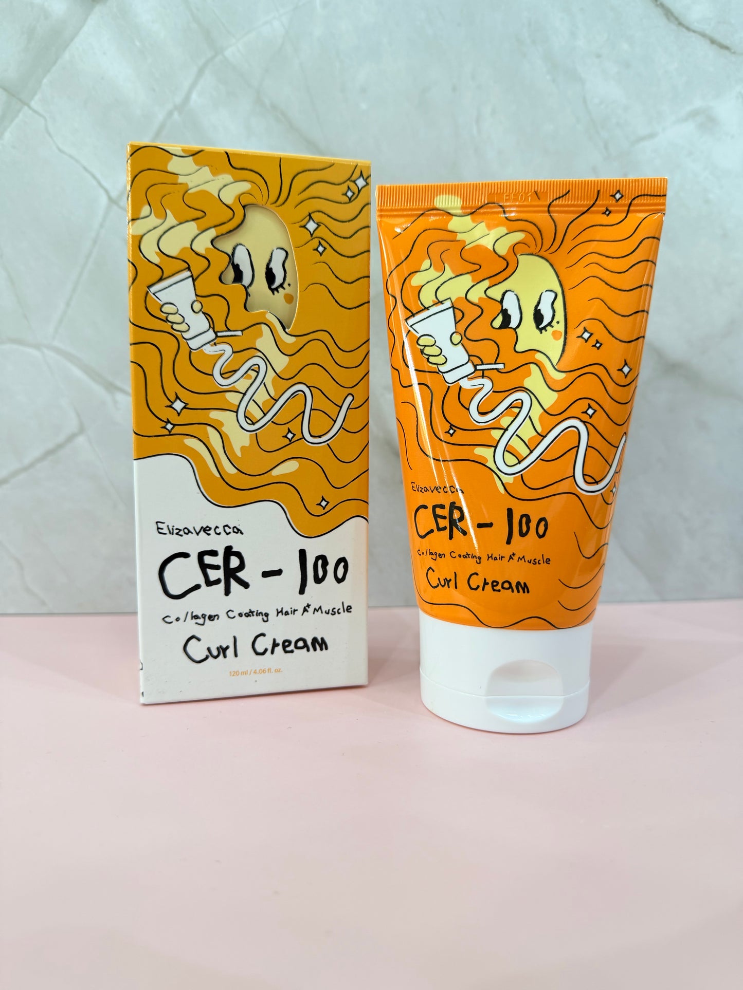 Elizavecca CER-100 Colágeno Recubrimiento Cabello A+ Crema Rizo Muscular