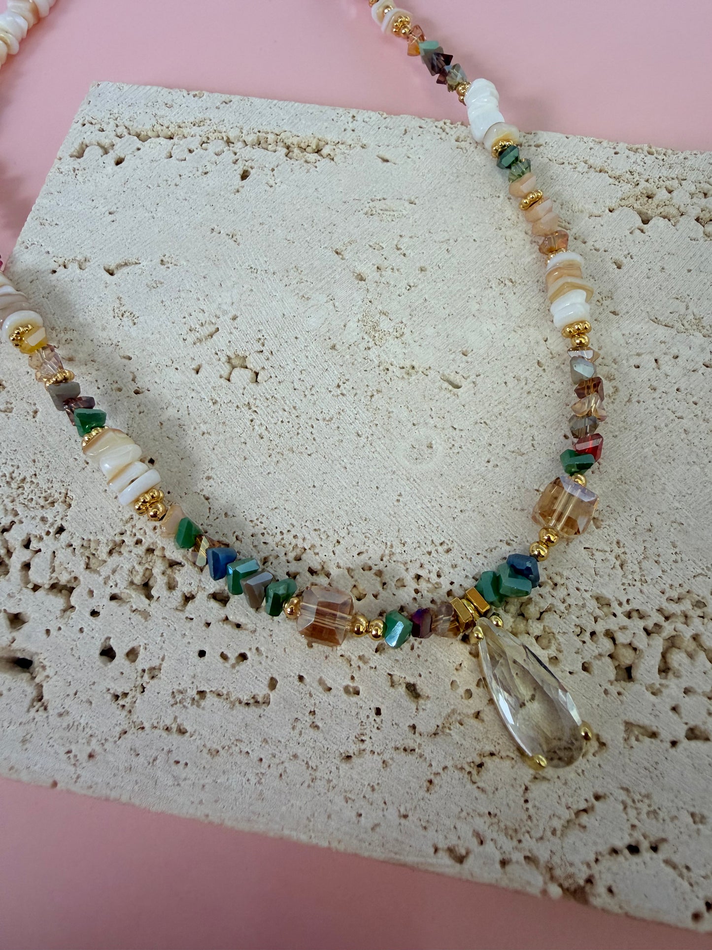 Collar lujo gota