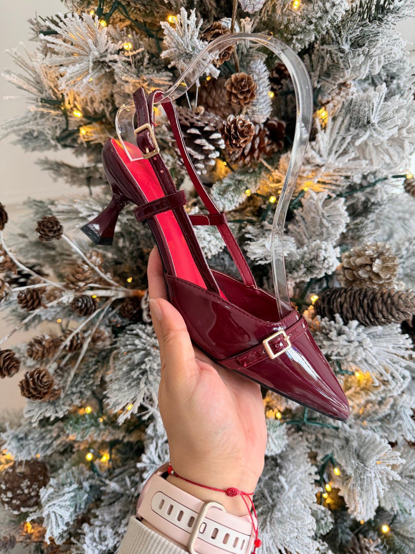 Kitten Heels vinotinto
