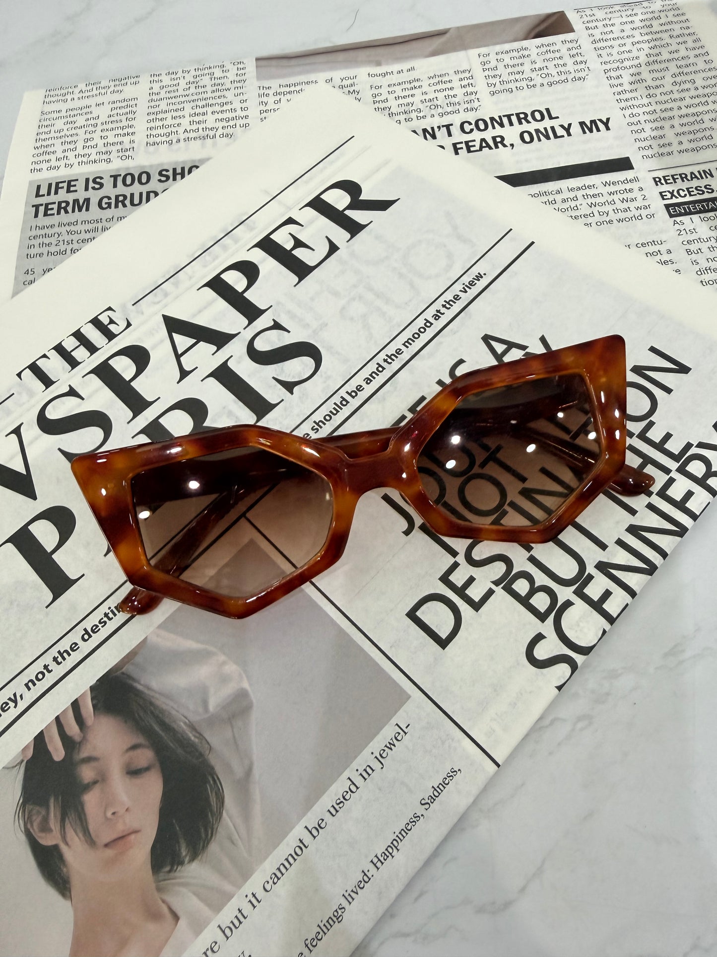 Lentes de sol variados