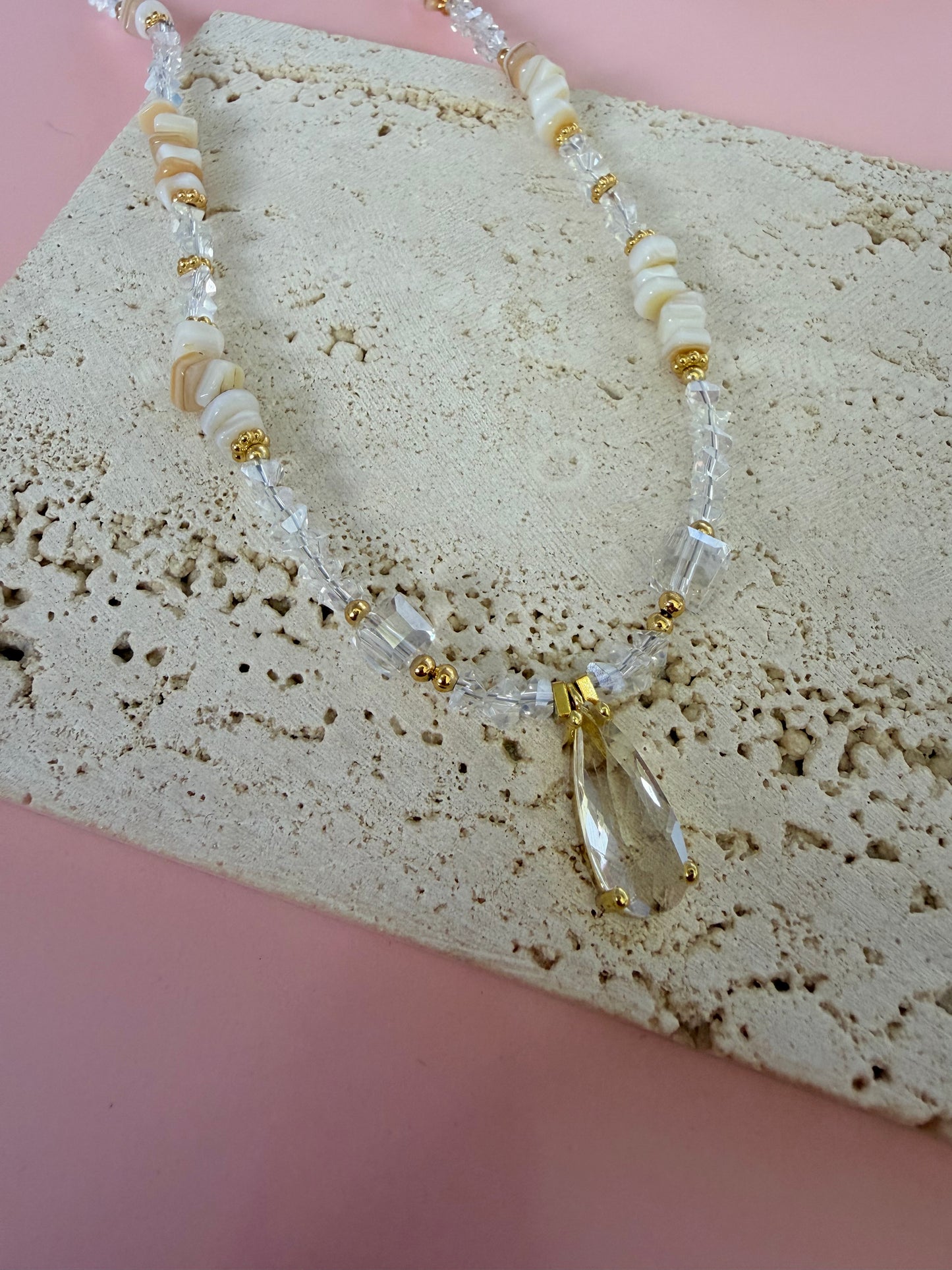 Collar lujo gota