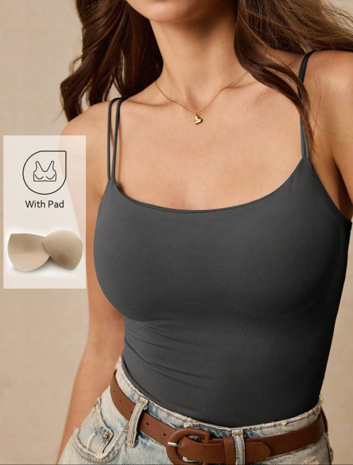 Blusa tirantes delgados