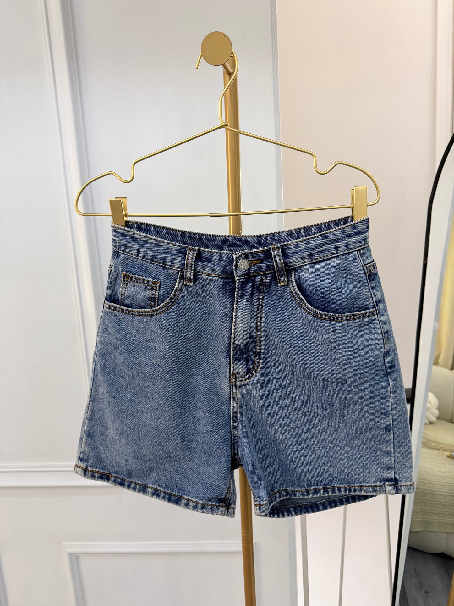 Short Denim prelavado