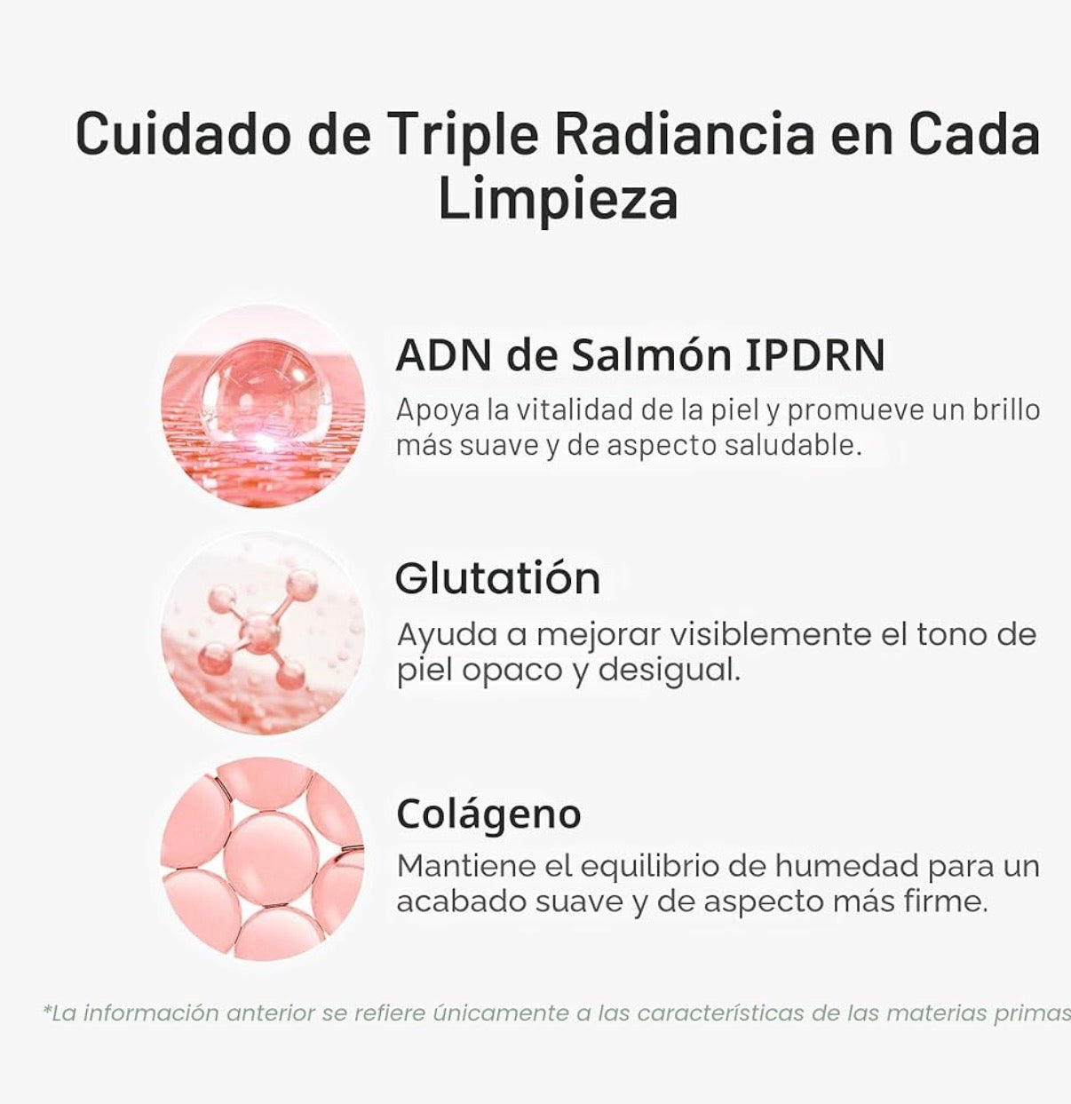 Medicube Limpiador facial PDRN Pink Glutathione Capsule Foam Cleanser