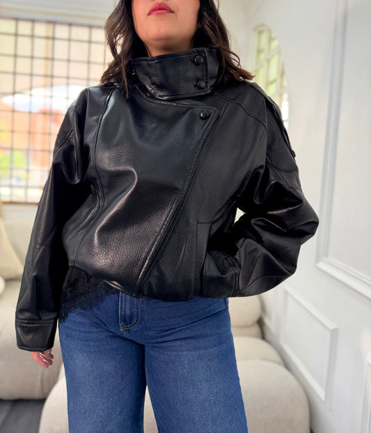 Leather jacket