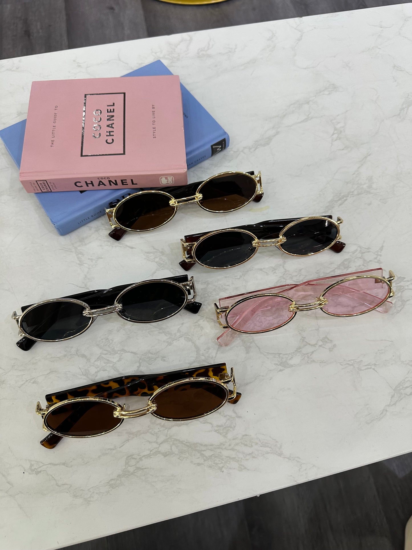 Lentes de sol ovalado