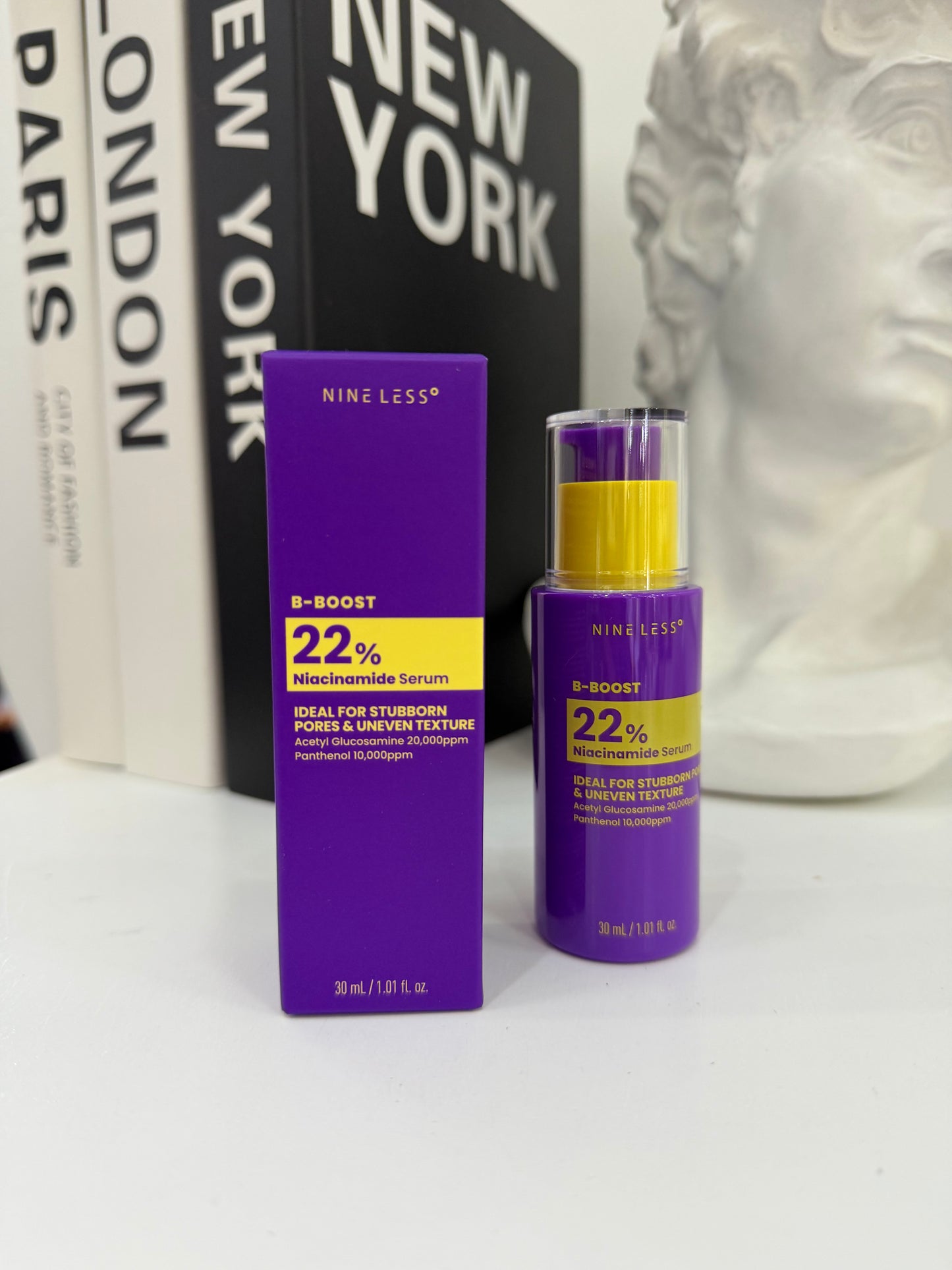 NINE LESS B-BOOST 22% Niacinamide Serum