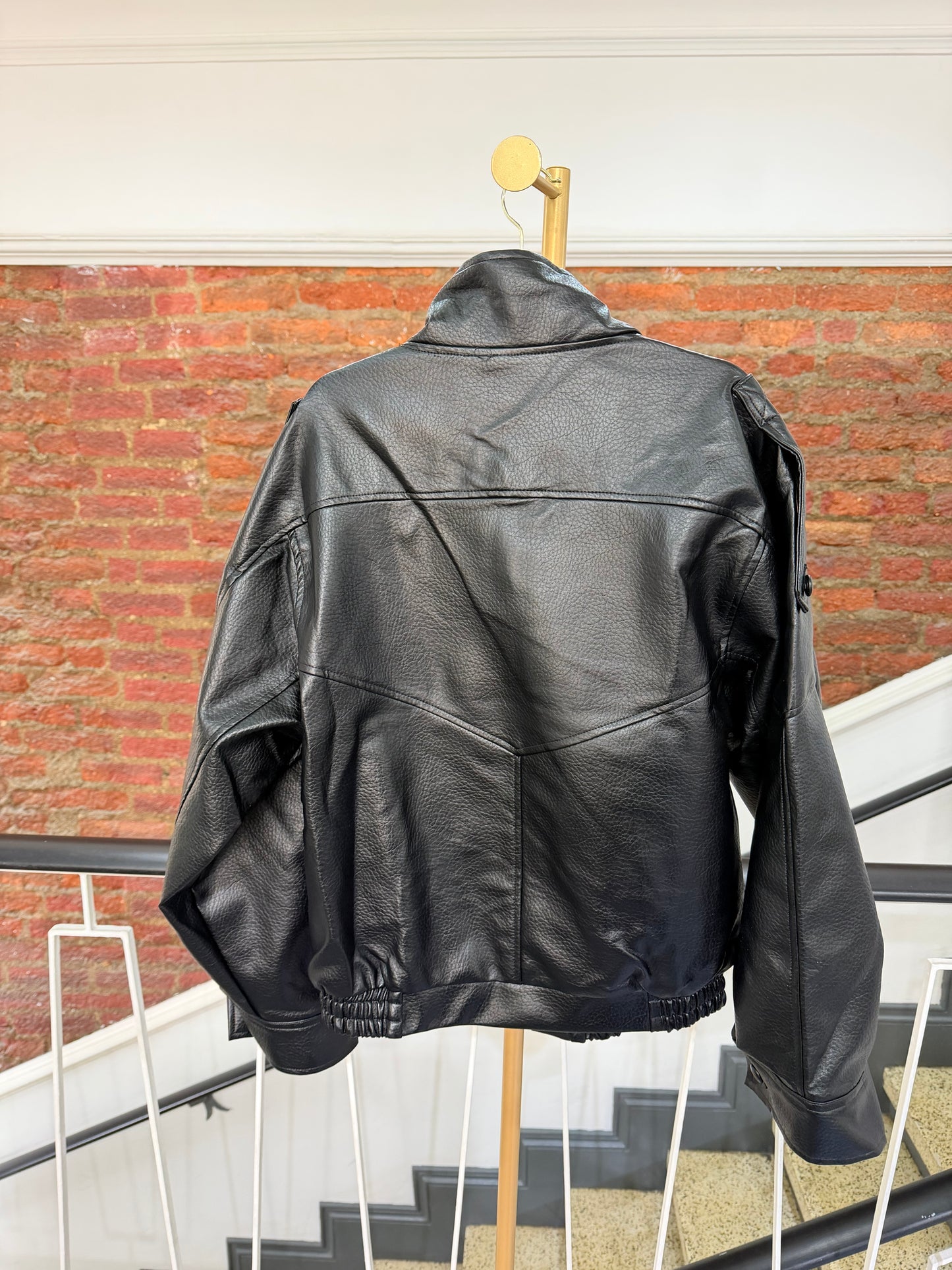Leather jacket