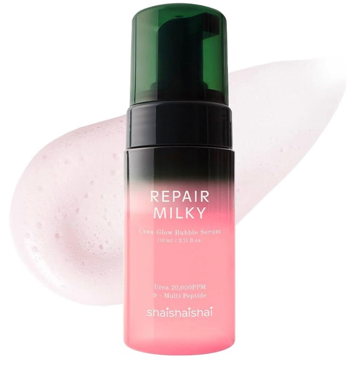 Shaishaishai Repair Milky Urea Glow Bubble Serum