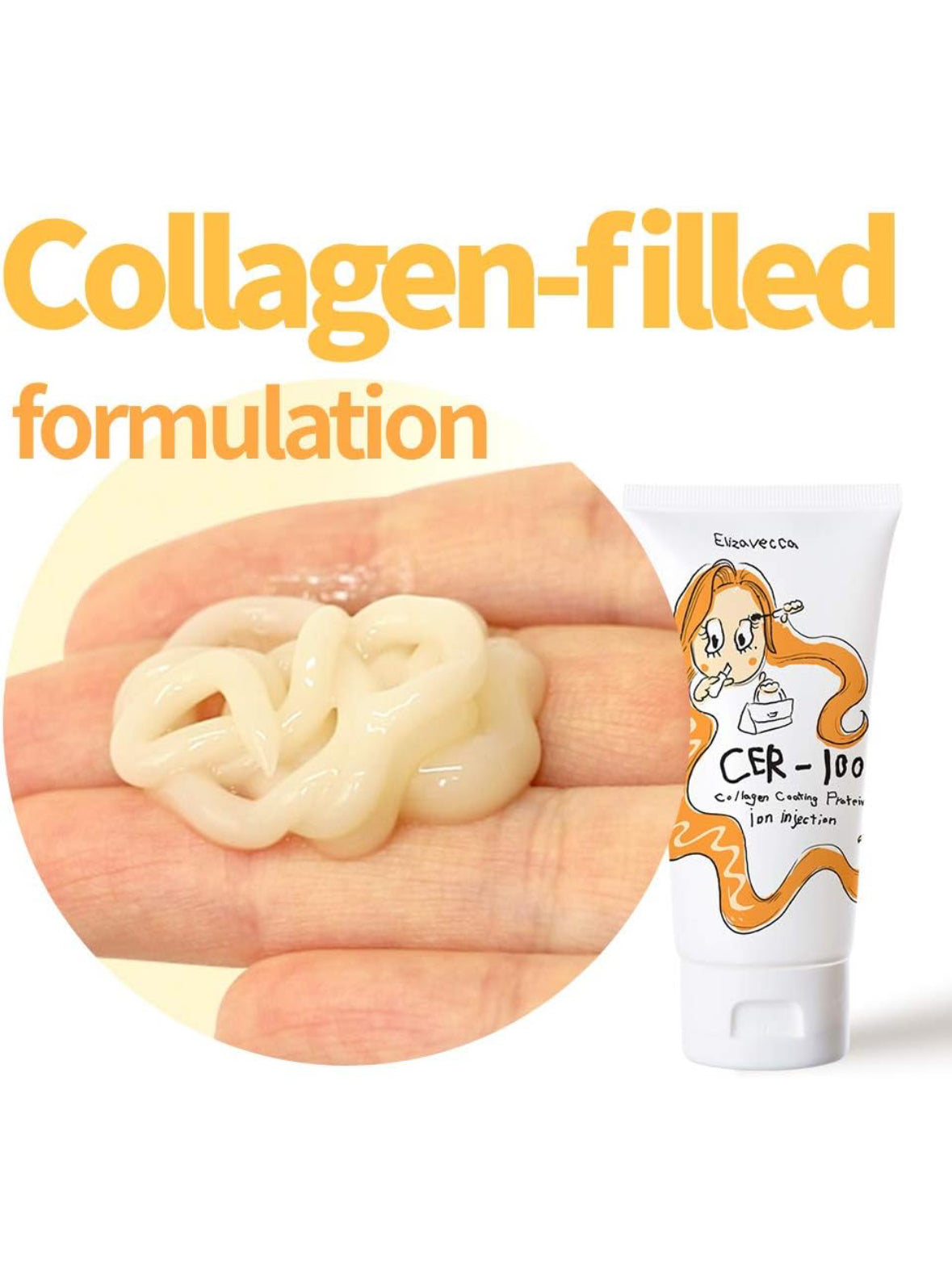 Elizavecca Láctea Piggy Recubrimiento de Colágeno Inyección de Iones