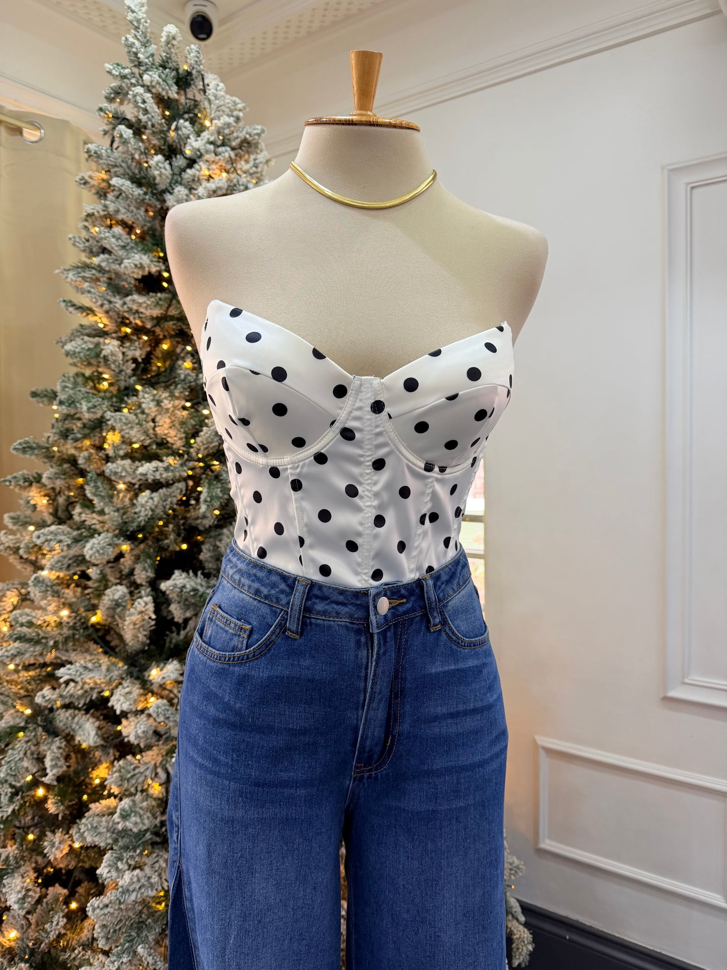 Corset polkadot