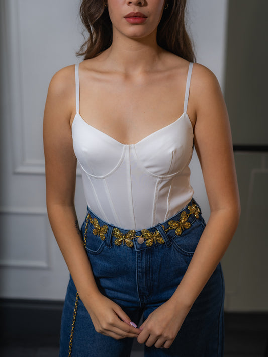 Body escote corazón