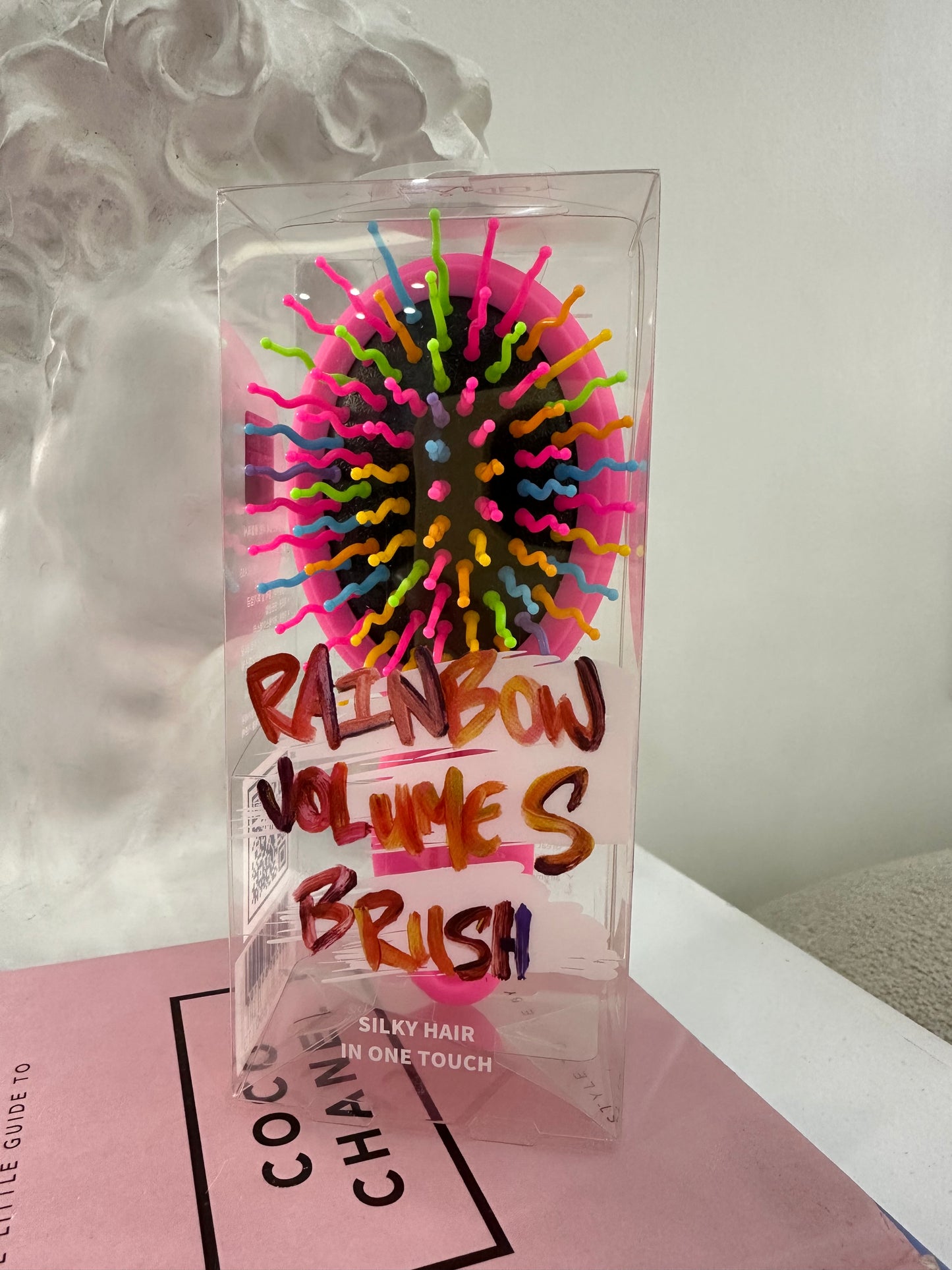 Peine con espejo para cartera