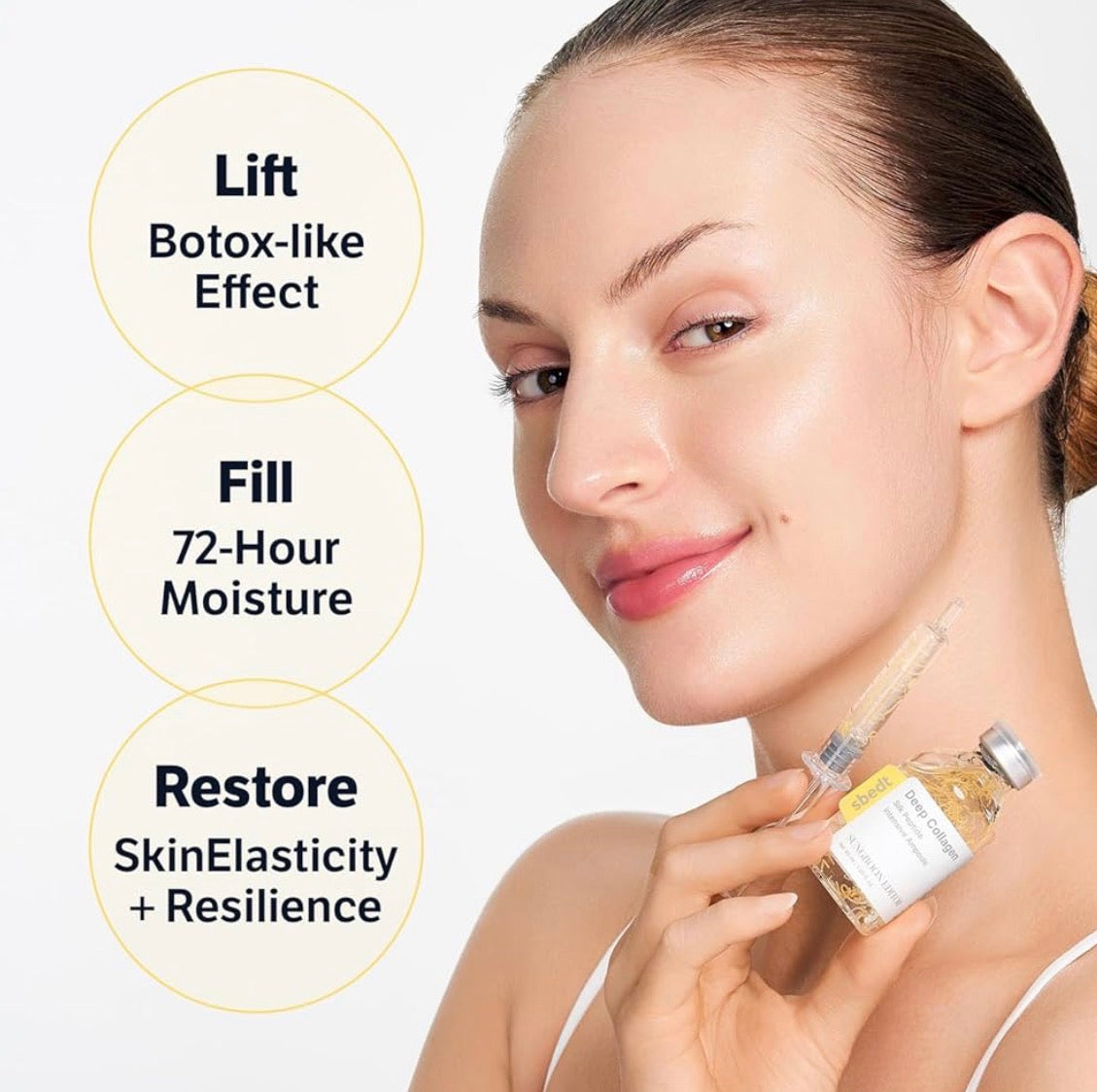 SUNGBOON EDITOR Silk Peptide - Ampolla de elevación intensiva