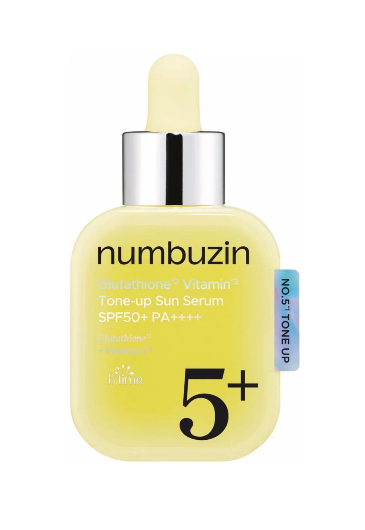 Numbuzin No. 5+ Glutathione Vitamin Tone-up Sun Serum (SPF50+ PA++++)