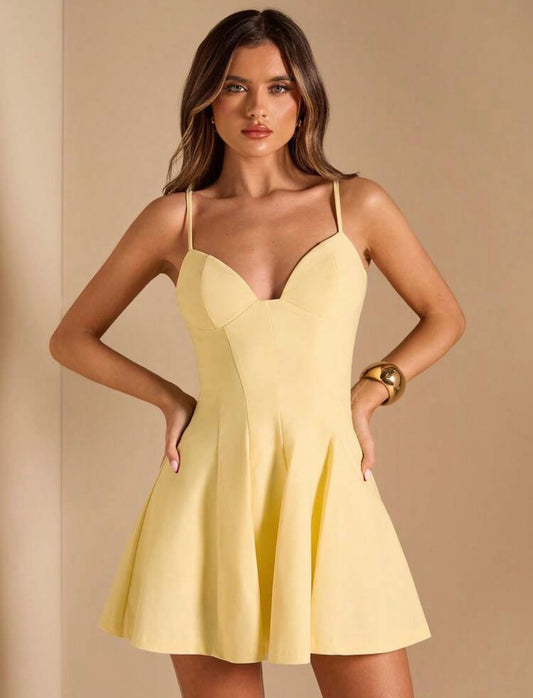 Vestido escote corazón