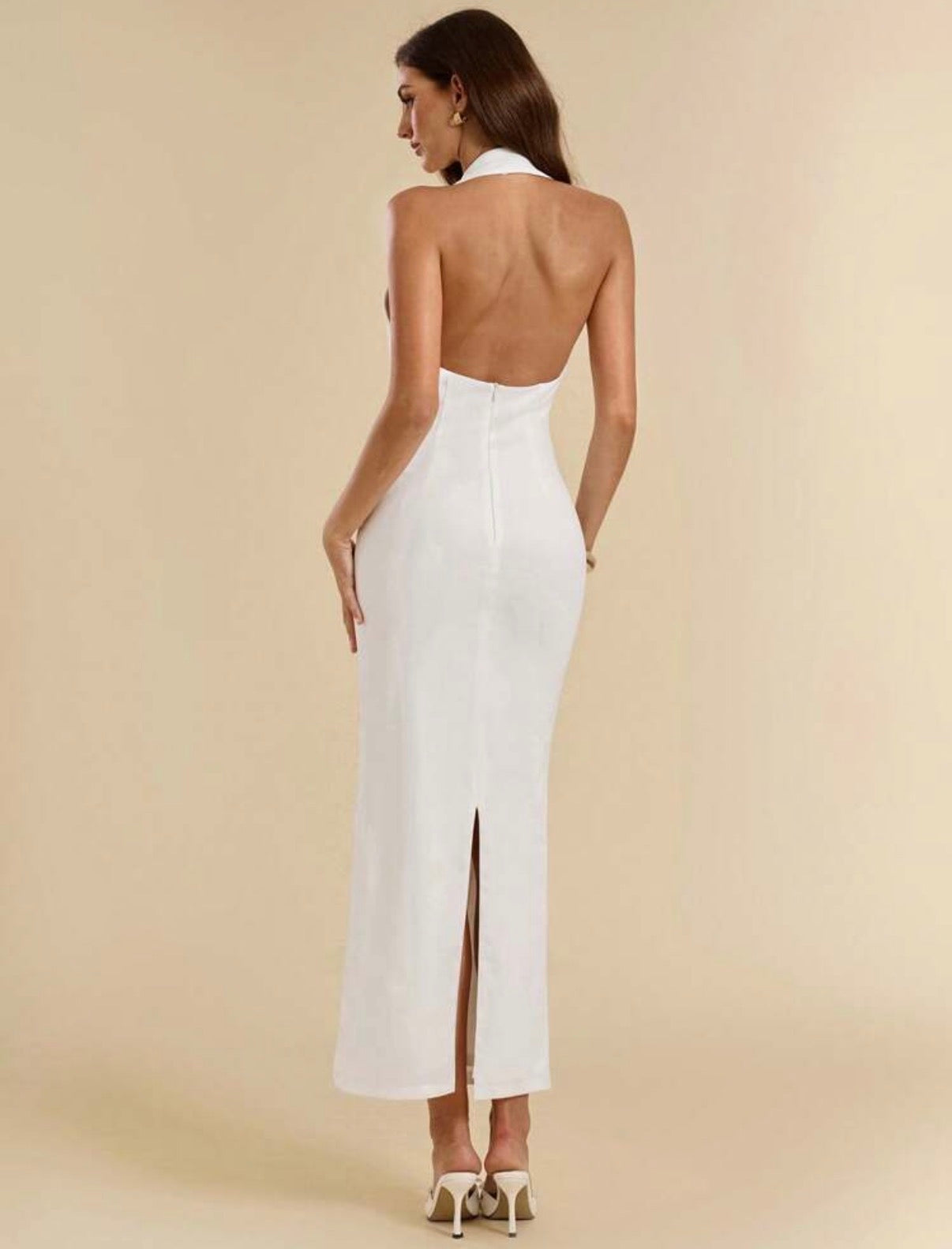 Maxi vestido blanco