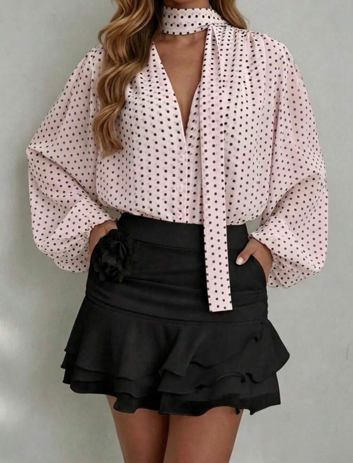 Camisa polka dots