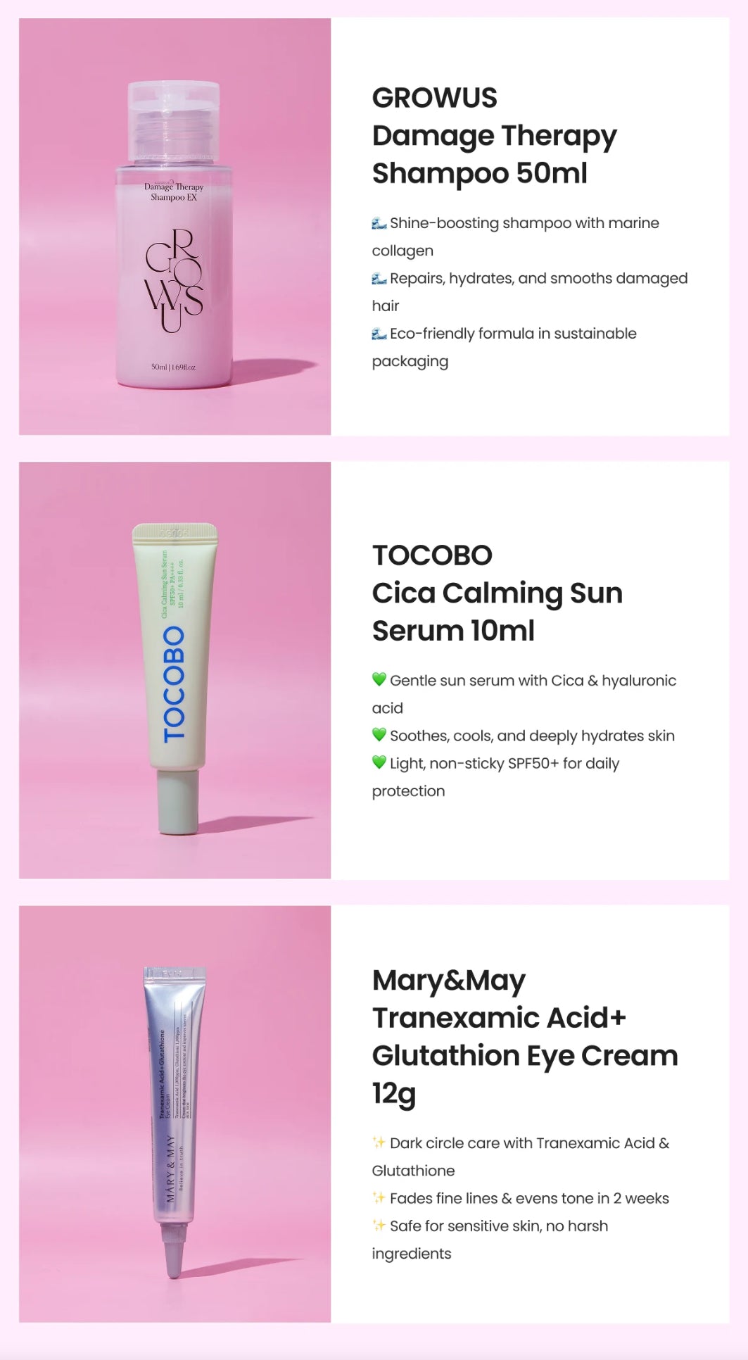 Maleta pequeña de skincare