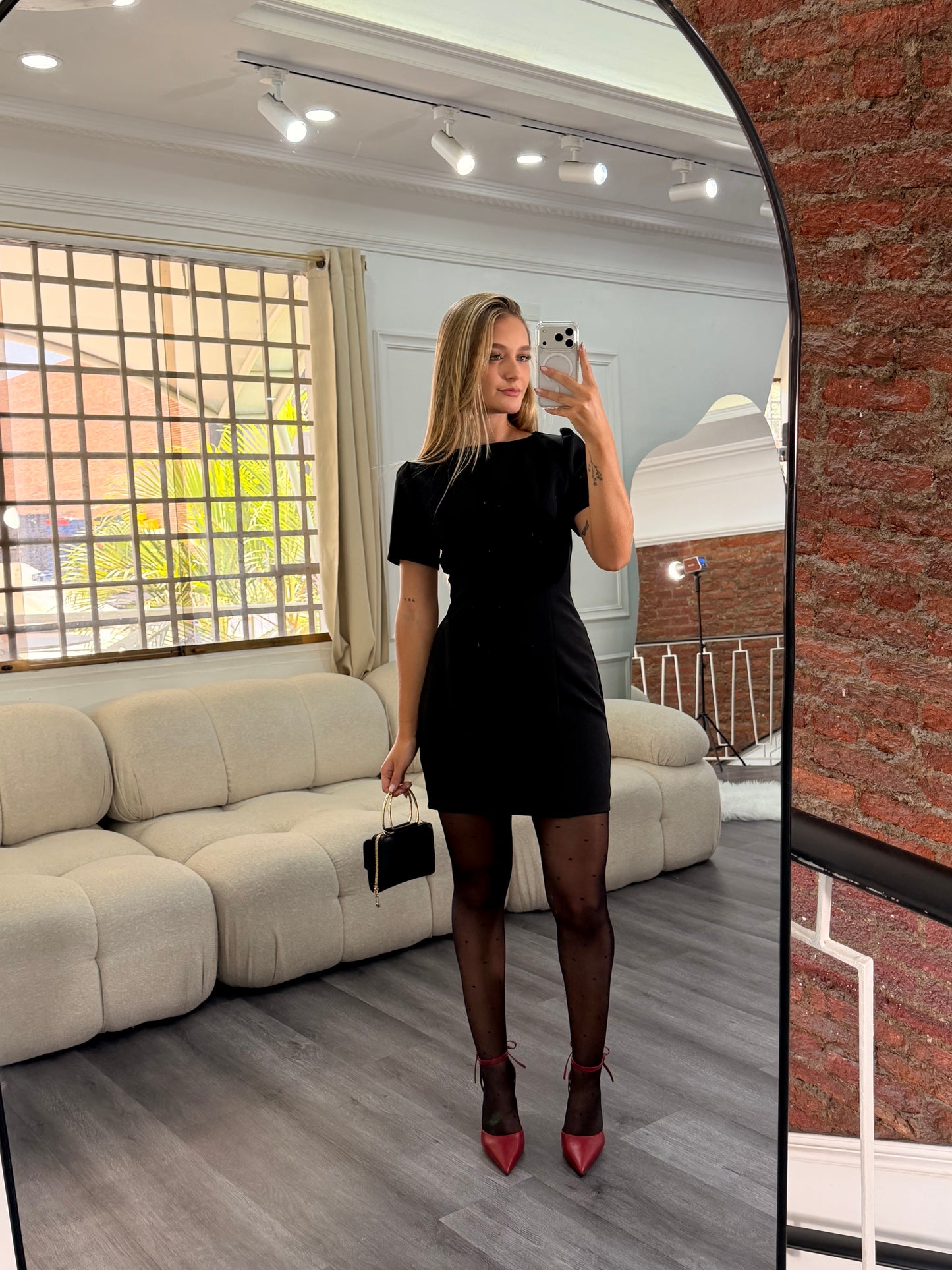 Vestido casual negro