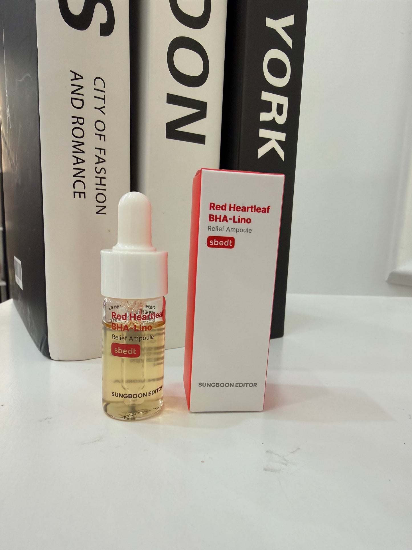 SUNGBOON EDITOR Red Heartleaf BHA-Lino Relief Ampoule