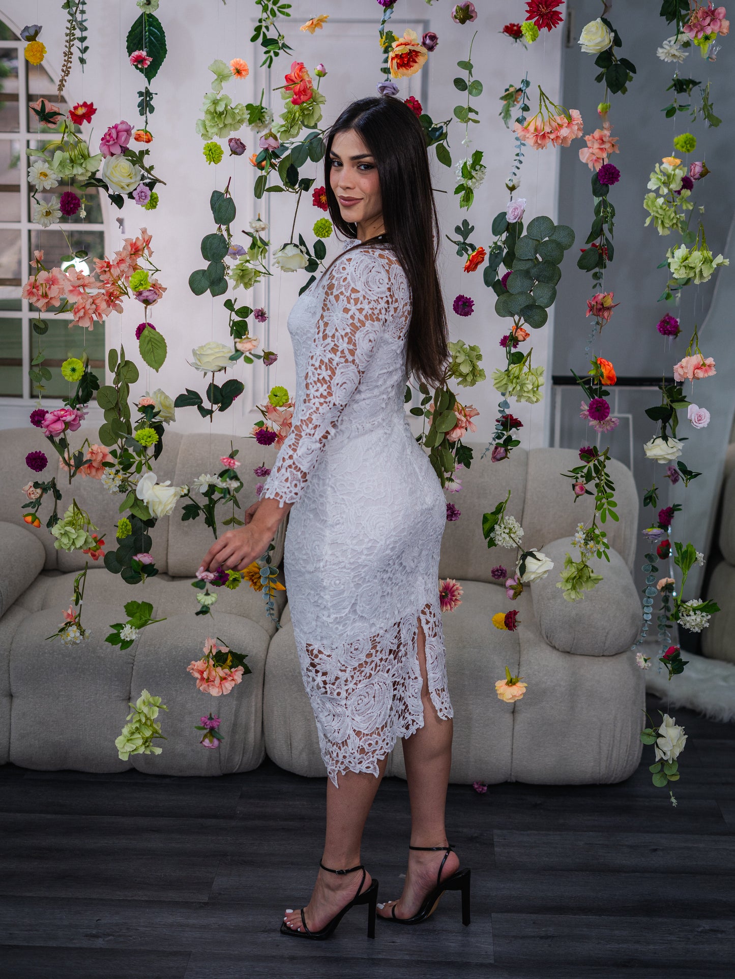 Vestido Midi Torchon