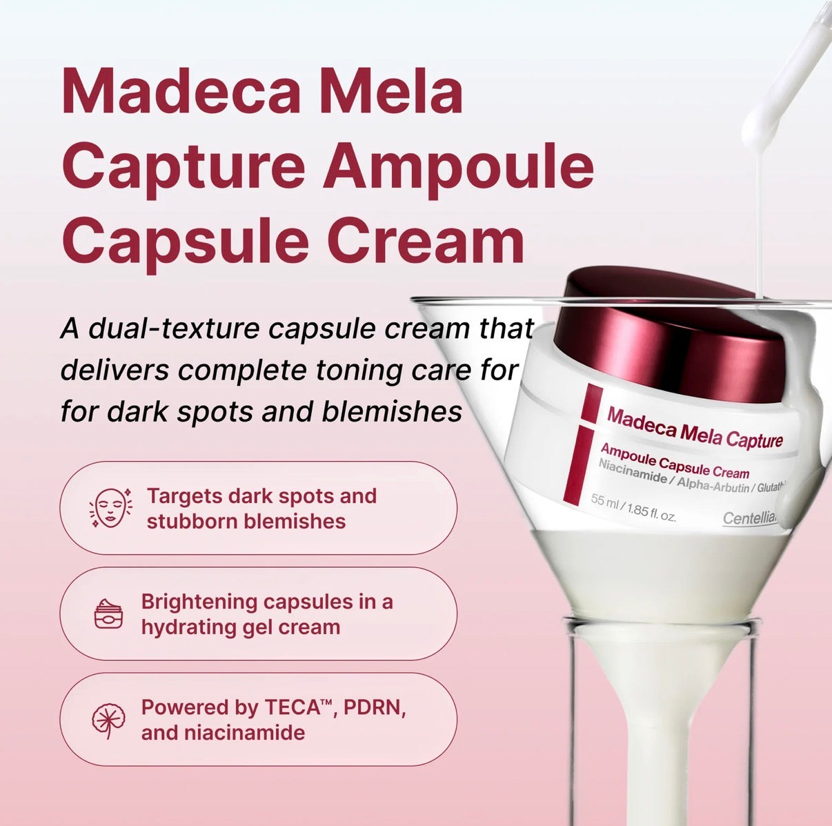 Centellian24 Madeca Mela Capture Ampoule Capsule Cream