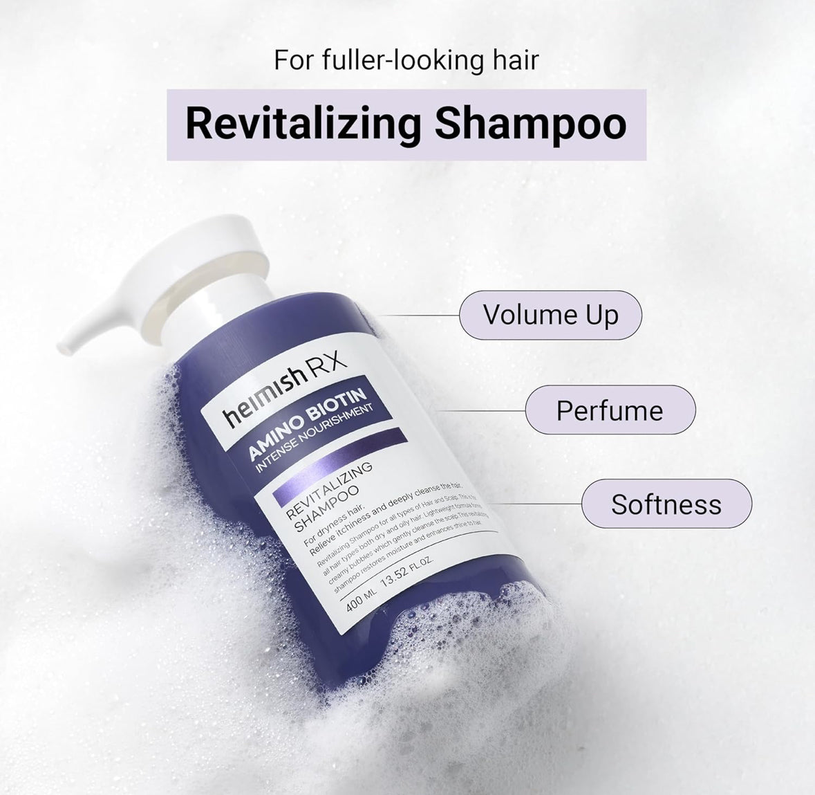 HEIMISH RX Amino Biotin Champú revitalizante