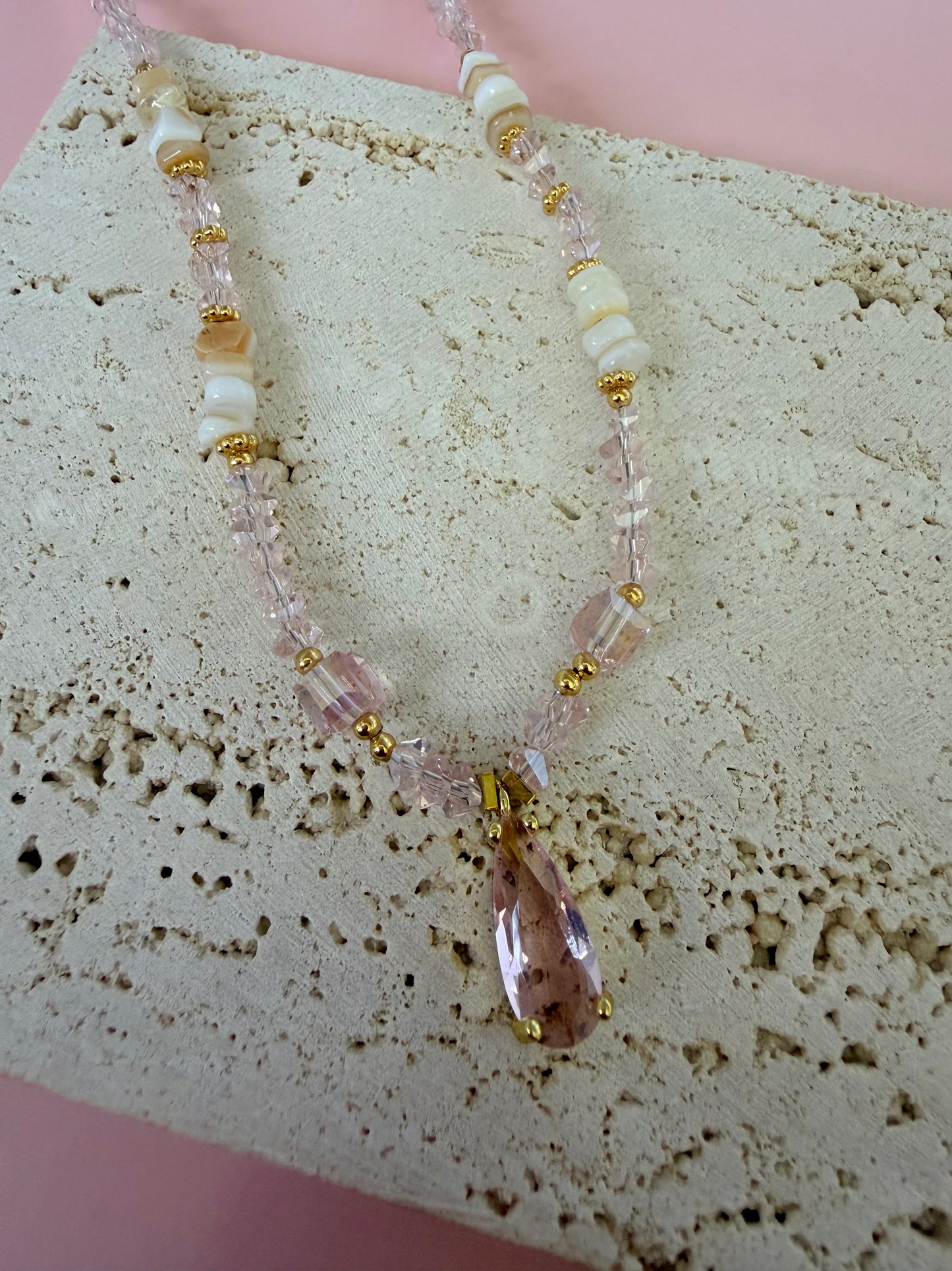 Collar lujo gota