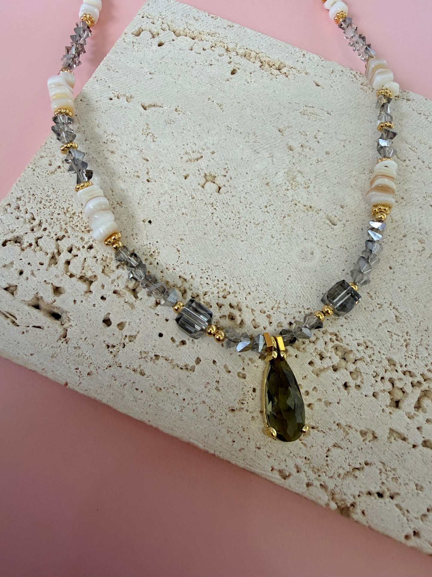 Collar lujo gota