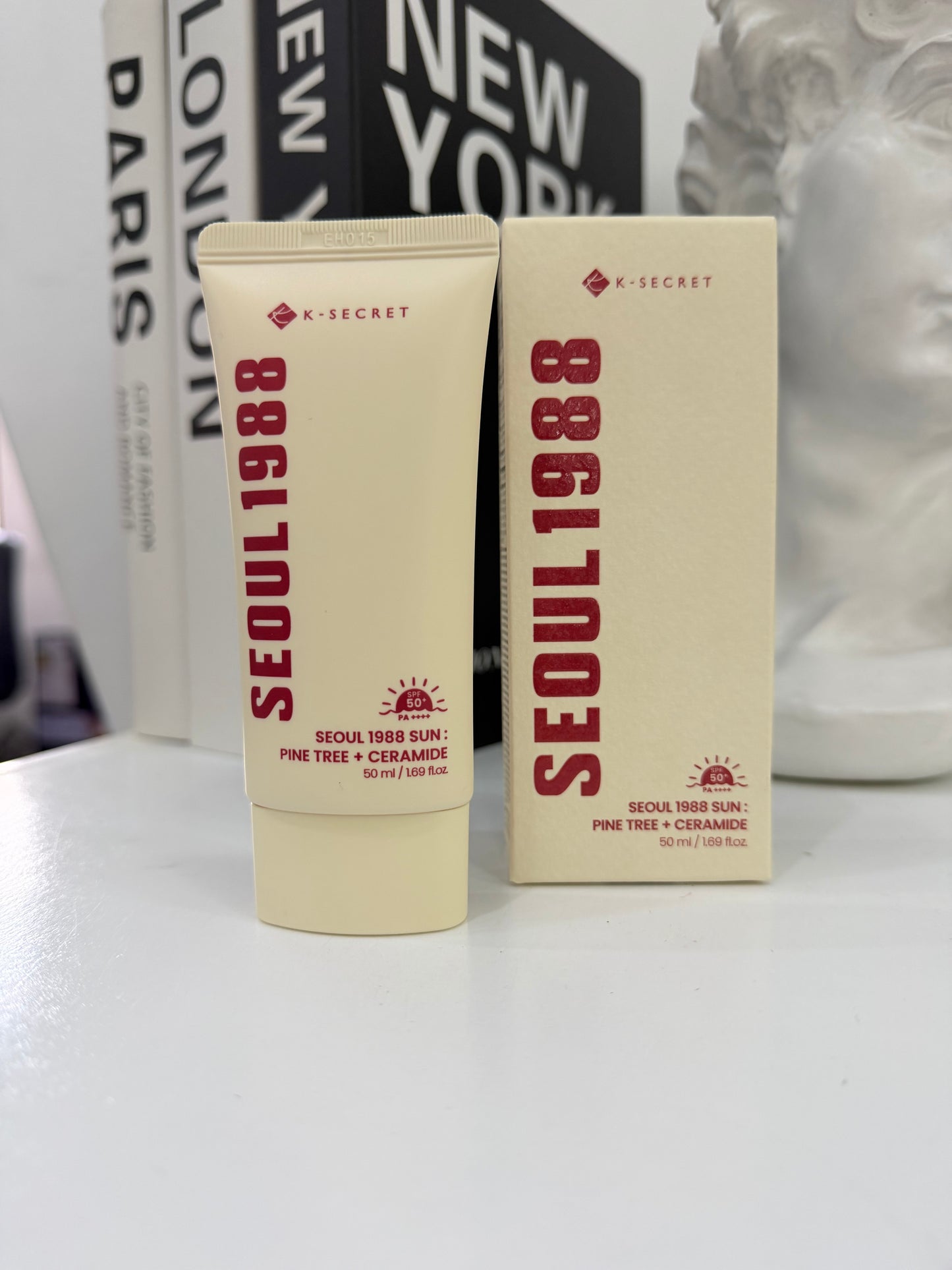 K-SECRET SEOUL 1988 SUN: Pine Tree + Ceramide (SPF 50+ PA++++)