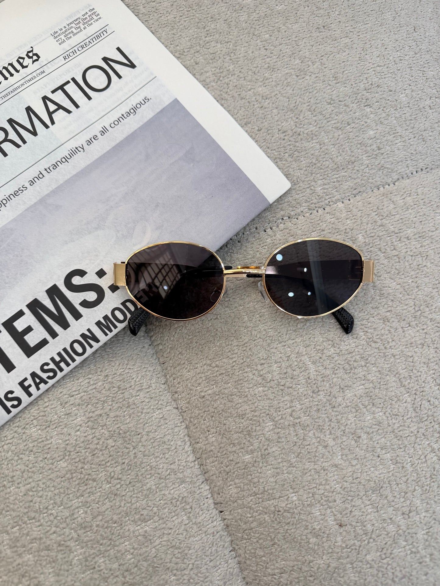 Lentes ovalados vintage