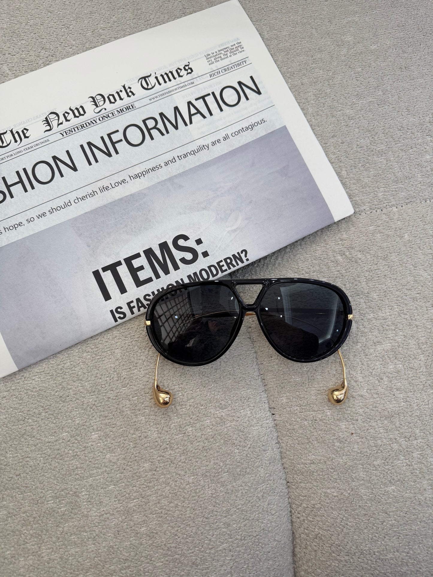 Lentes inspiración bottega veneta