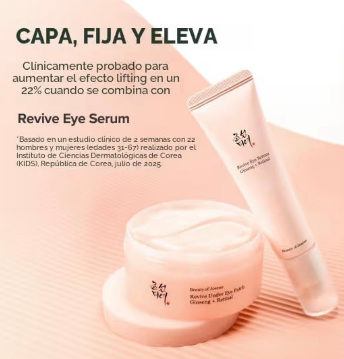 Beauty of Joseon Revive Parches para los ojos