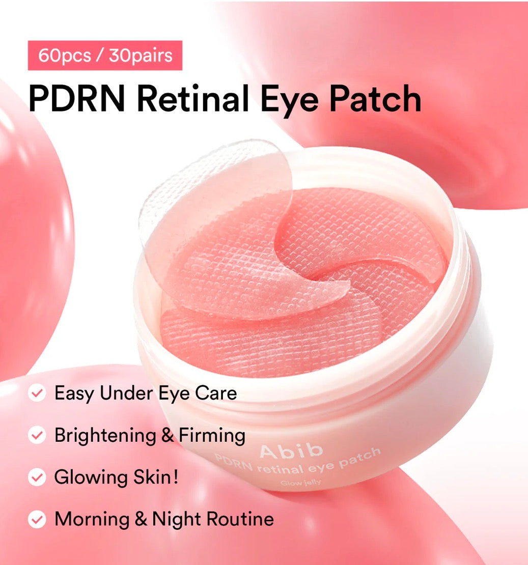 Abib PDRN Retinal Eye Patch (Glow Jelly)